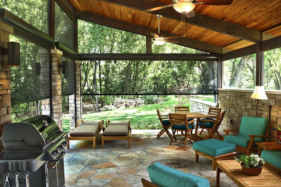 Elevate Your Outdoor Spaces with Motorized Patio Shades & AV Elevate Your Outdoor Spaces with Motorized Patio Shades & AV